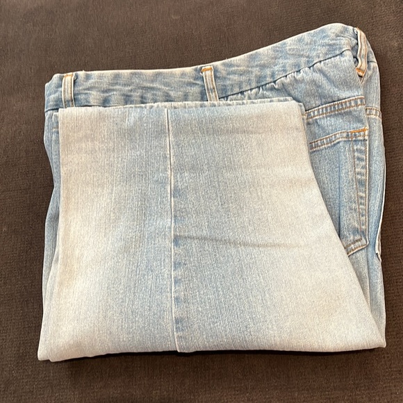 i.e. relaxed faded jeans. Size 12. Very comfortable. Made in Egypt. - Picture 15 of 16